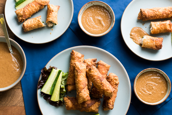 Kung Pao Egg Rolls Recipe