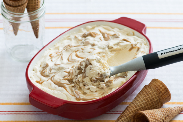 Spiced Caramel Brown Butter Ice Cream Recipe