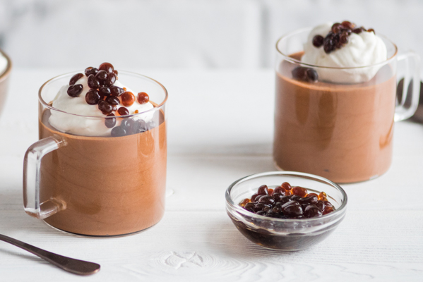 Mocha Mousse with Espresso Caviar & Chantilly Cream Recipe