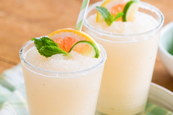 Blended Grapefruit Limeade Recipe
