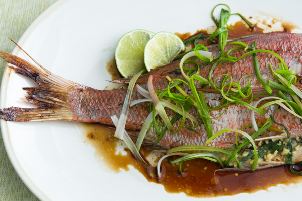 Asian-Style Roasted Whole Fish Recipe