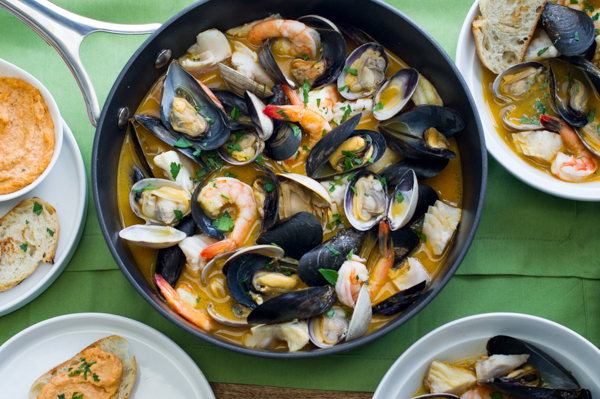 Mixed Seafood Bouillabaisse Recipe