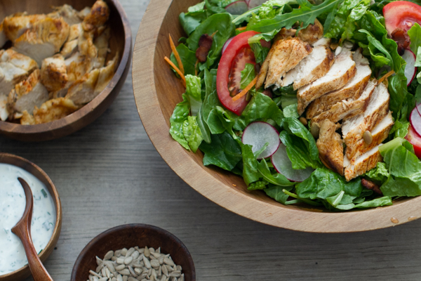Smoked Paprika Chicken Salad with Homemade Ranch Dressing Recipe