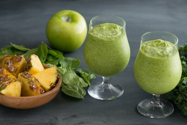 Tropical Green Tea Smoothie Recipe