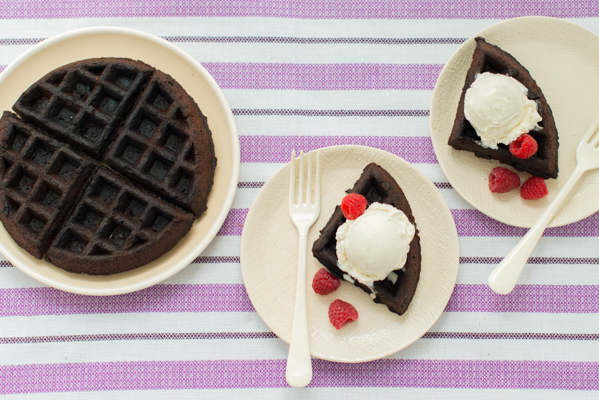 Chocolate Brownie Waffles Recipe