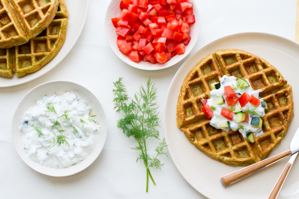 Falafel Waffles Recipe