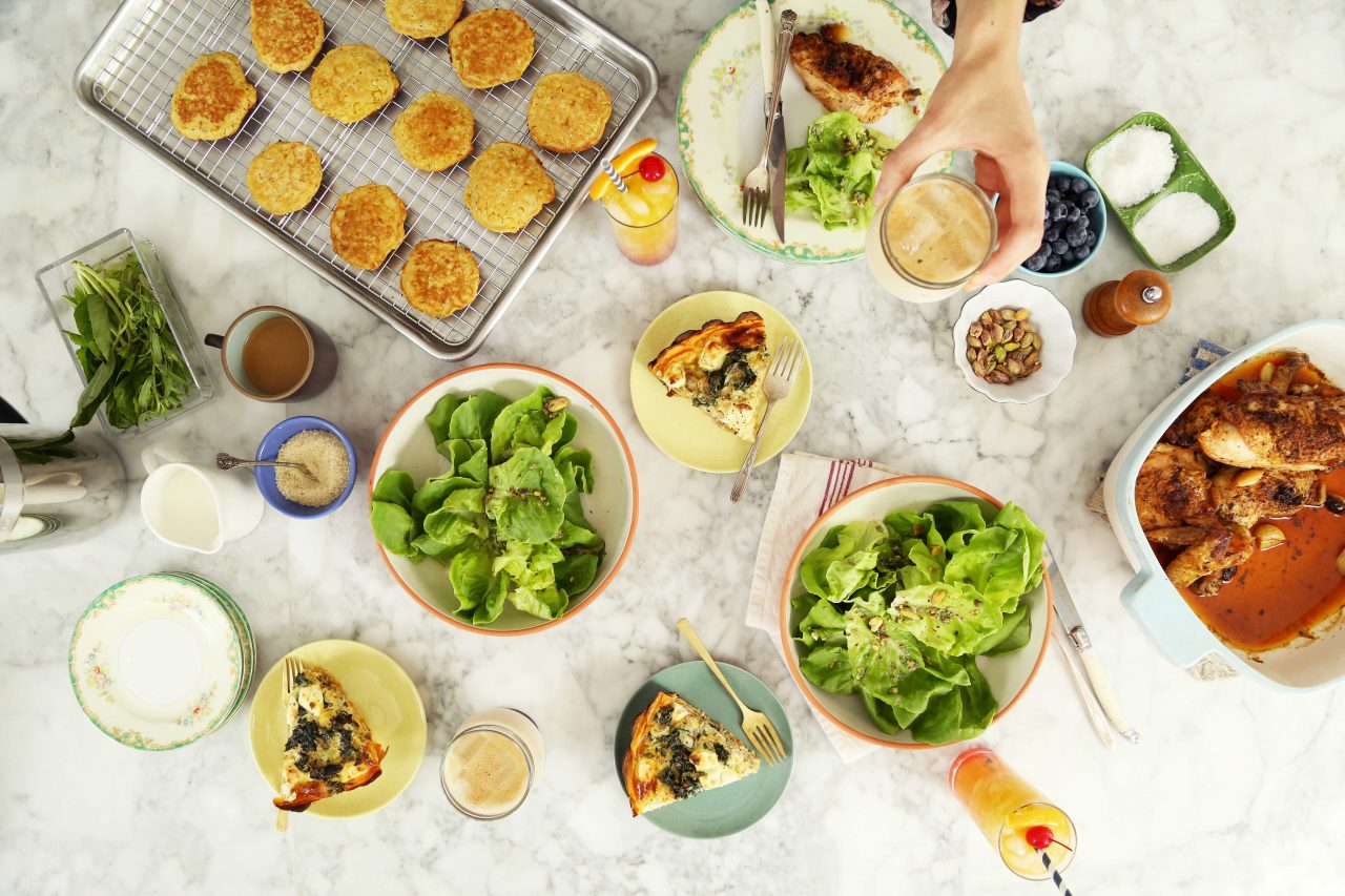 Joy the Baker Butter Roasted Chicken and Corn Johnny Cakes