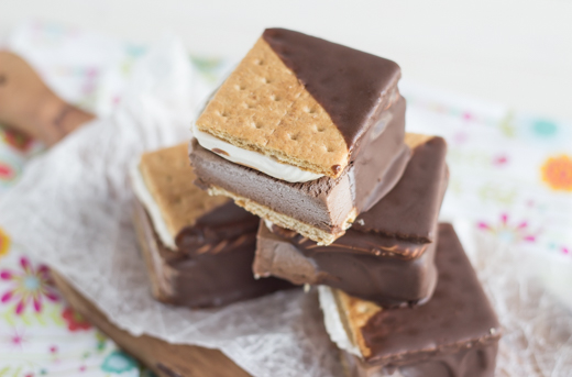 S’mores Ice Cream Bars Recipe