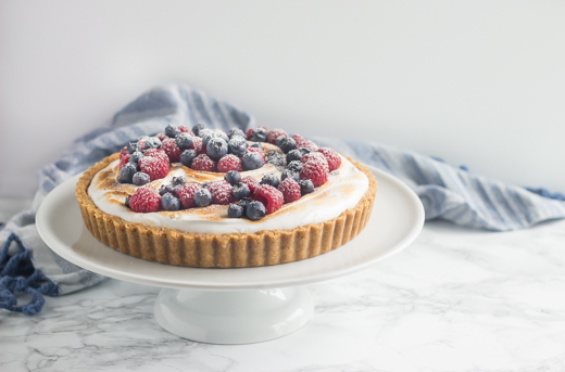 S'mores Berry Tart