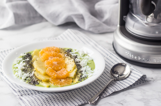 Tropical Green Smoothie Bowl