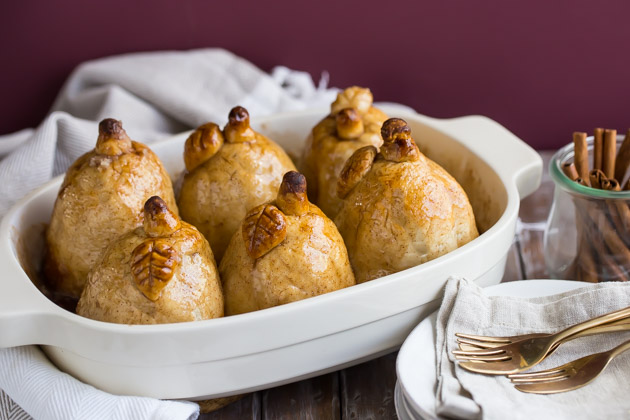 Cinnamon Pear Dumplings