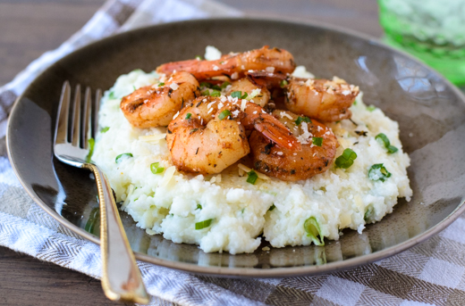 Cajun Shrimp and Grits