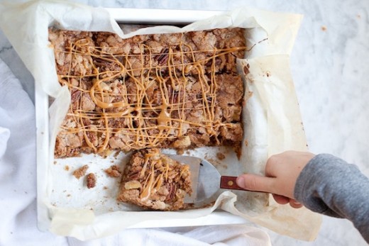 Caramel Apple Brownies Kids in the Kitchen