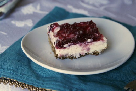 Cranberry Cheesecake Bars Recipe