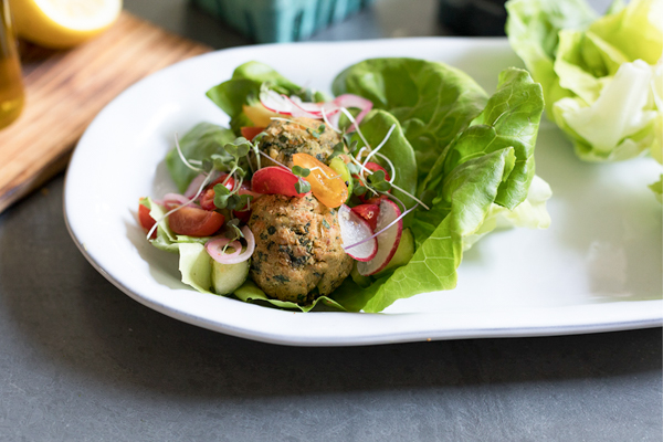 Falafel Lettuce Wraps Recipe