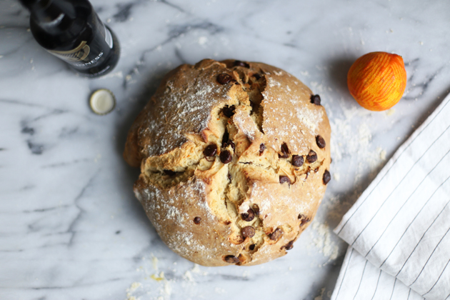 Orange Marmalade Irish Soda Bread with Chocolate Chips  The Kitchenthusiast