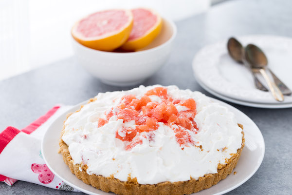 Grapefruit Greek Yogurt Tart Recipe