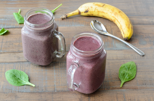 Make-Ahead Berry Banana Smoothies