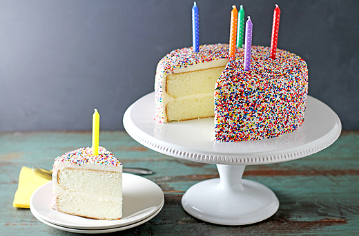Vanilla Bean Birthday Cake Recipe