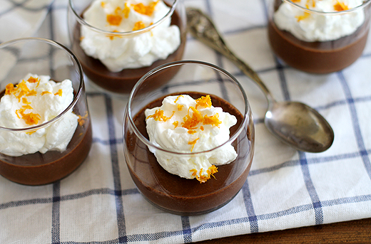 Dark Chocolate Orange Mousse  The Kitchenthusiast