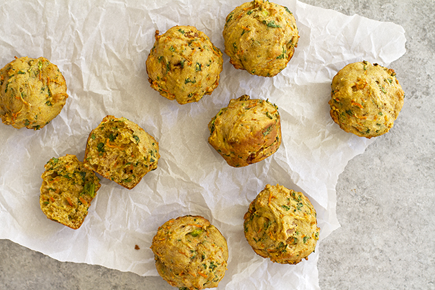 Carrot Kale Muffins