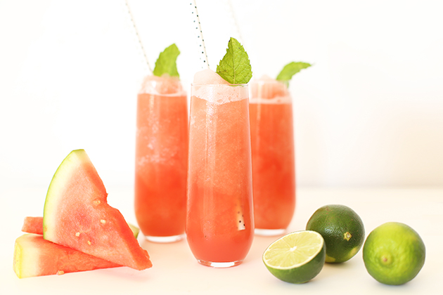 Watermelon + Cucumber Summer Slushie