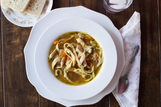 Homemade Chicken Noodle Soup Recipe