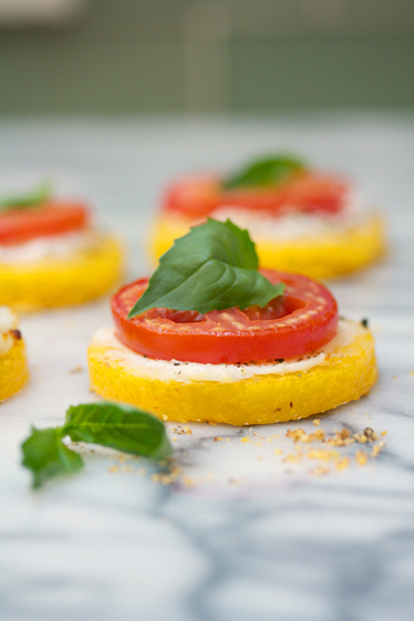 Mini Gluten-Free Polenta Pizzas and Summer Sangria Recipe