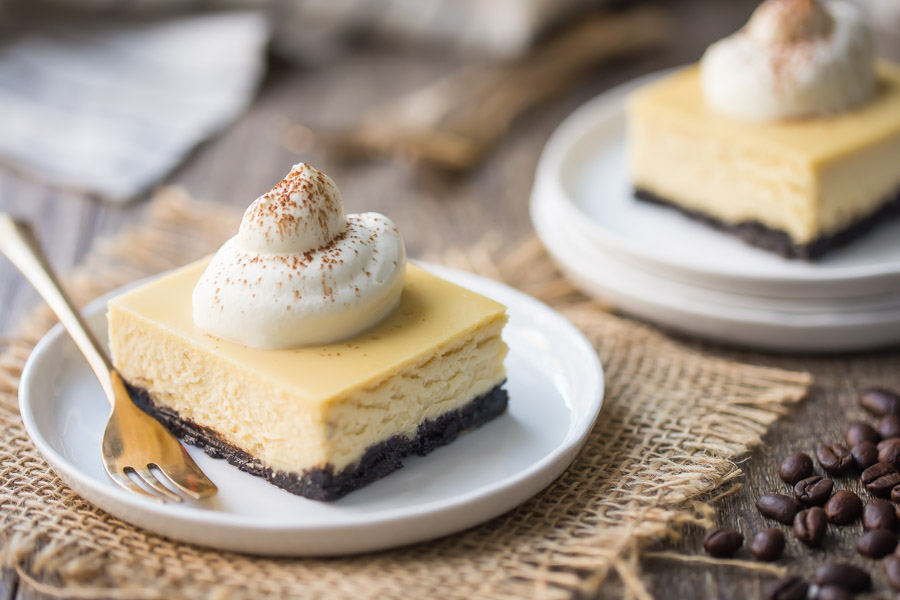 White Russian Cheesecake Bars Recipe