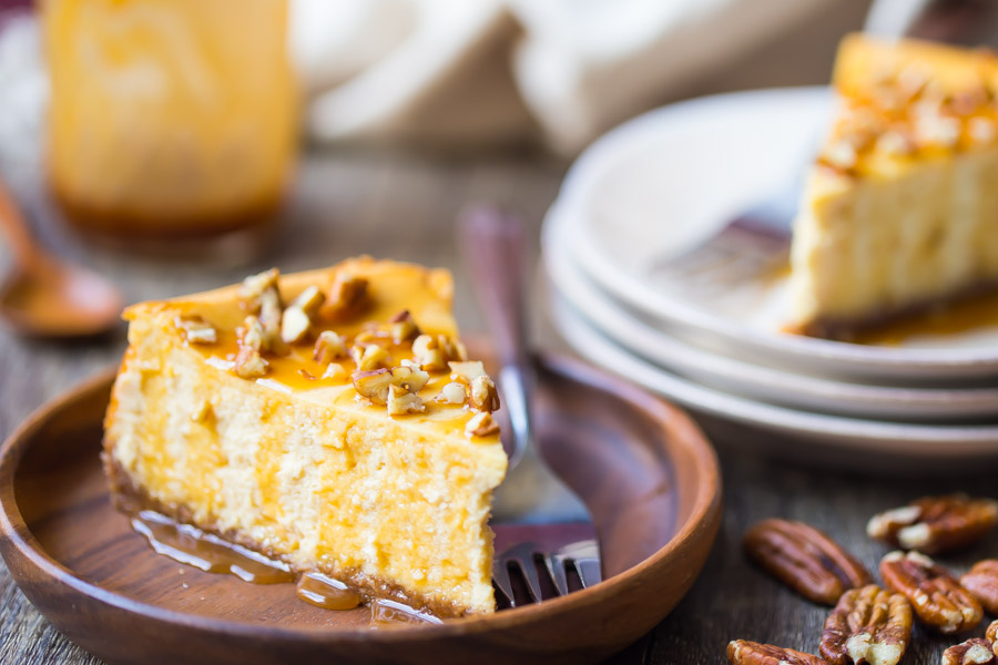 Caramel Pecan Cheesecake Recipe