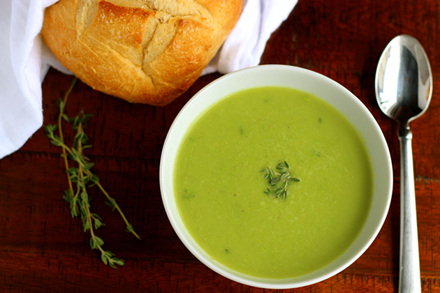 Seasonal Nutrition: Asparagus & Sweet Pea Soup