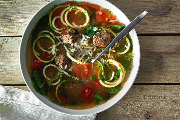 Zucchini Noodle Wedding Soup