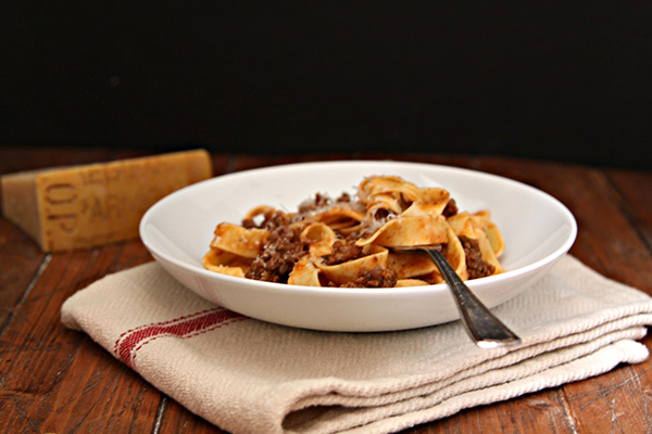 Homemade Lasagnette Pasta
