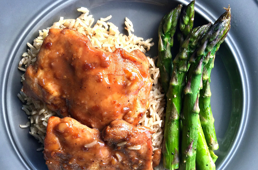 Baked Chai Teriyaki Chicken