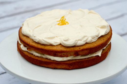 Banana White Chocolate Lemon Cake