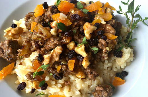 South African Bobotie Risotto Recipe