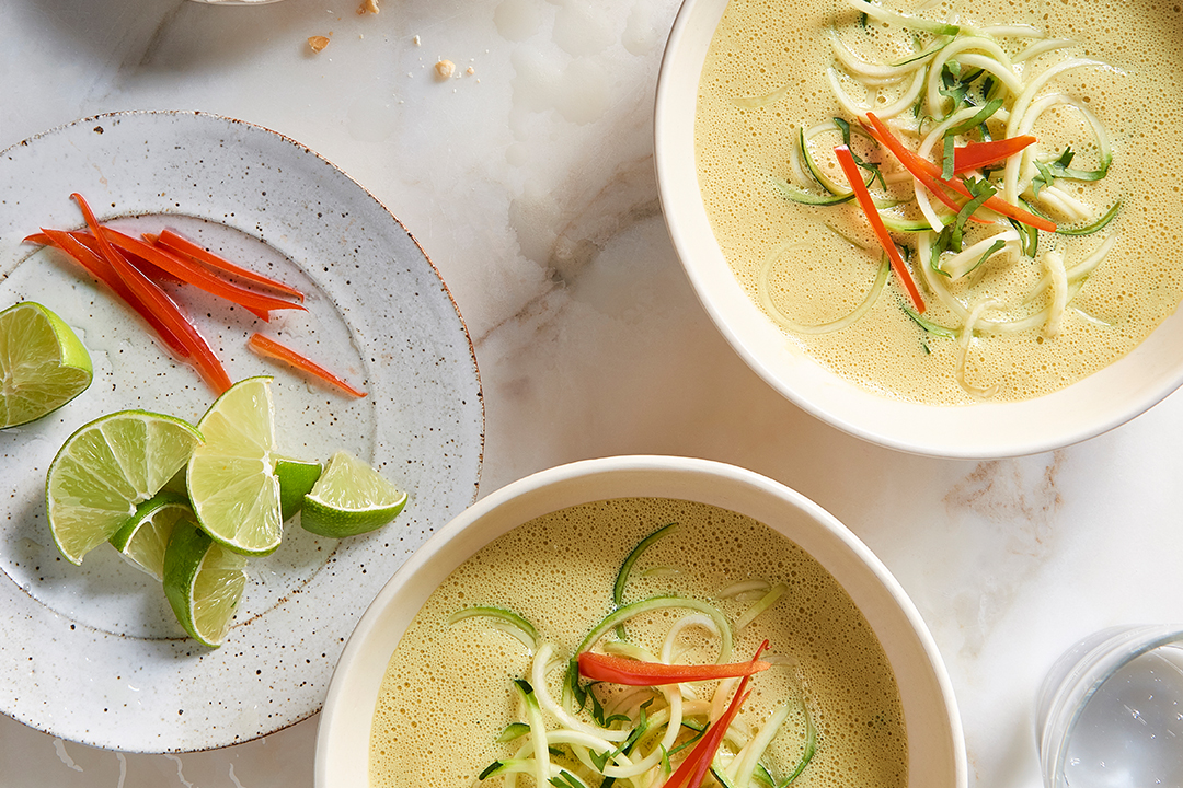 Curried Coconut Soup with Vegetables Recipe