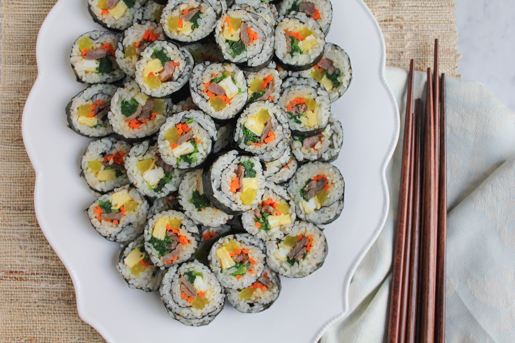 Entertaining with Kimbap Recipe