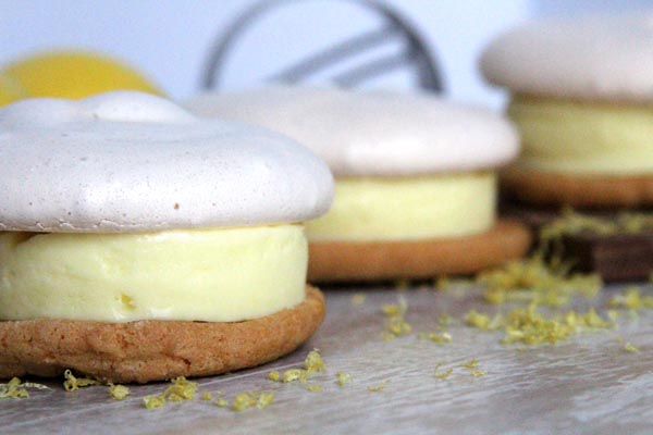 Lemon Sorbet Sandwich