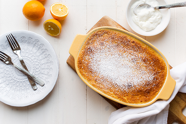 Meyer Lemon Buttermilk Pudding Recipe