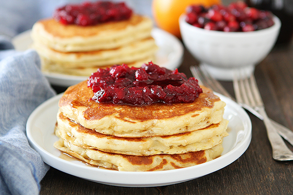 Orange Buttermilk Pancakes