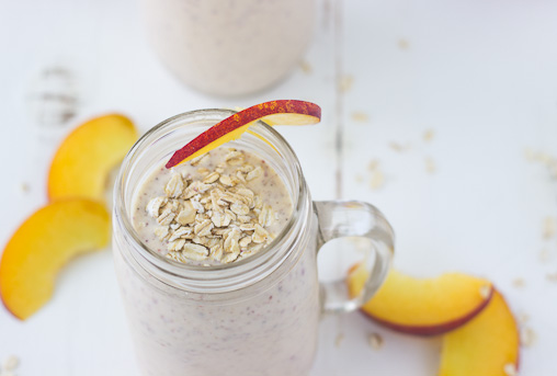 Peach Cobbler Smoothie