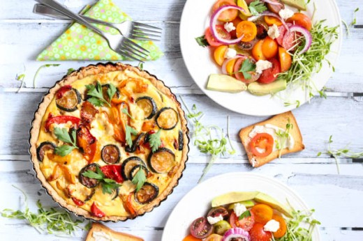 Vegetable Quiche Recipe