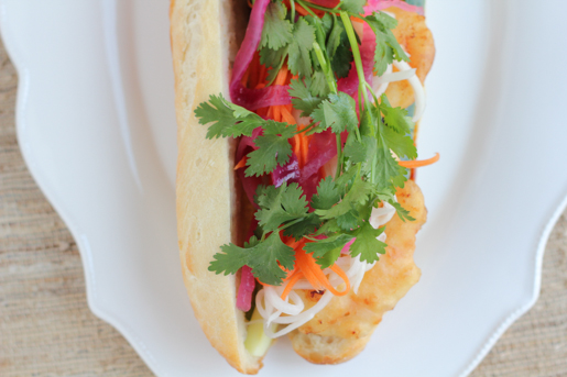 Shrimp Tempura Banh Mi Recipe