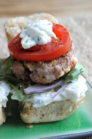 Turkey Souvlaki Sliders Burgers Recipe