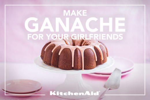 Buttermilk Strawberry Bundt Cake with Sweet White Chocolate Strawberry Ganache Recipe