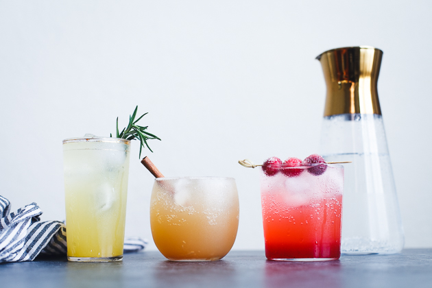 Sparkling Holiday Mocktails Recipe