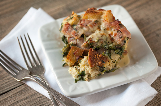 Holiday Brunch Strata Recipe