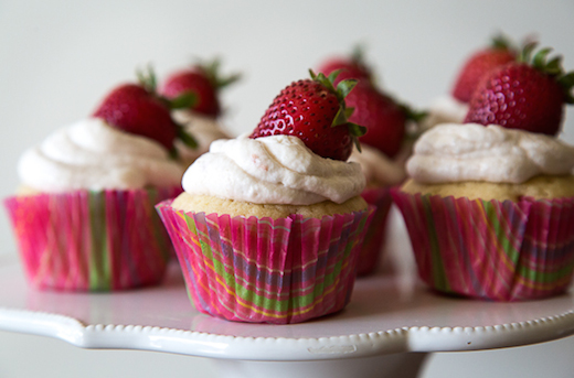 Strawberry Shortcake Cupcakes Recipe