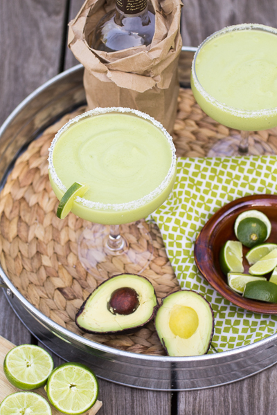 Avocado Margaritas | The Kitchenthusiast